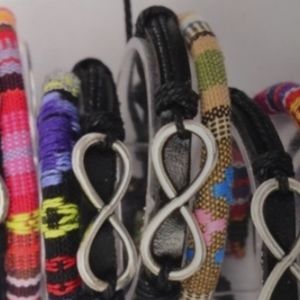 Aztec Tribal Southwestern Bohomeiam Macrame tie Bracelet NEW in package.